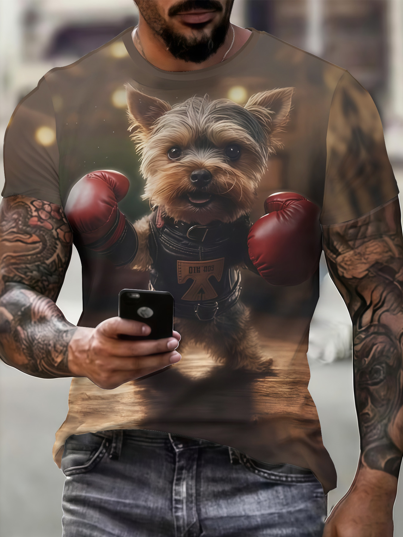 3D Printing Yorkshire - Summer New Men's O-neck T-shirt Yorkshire