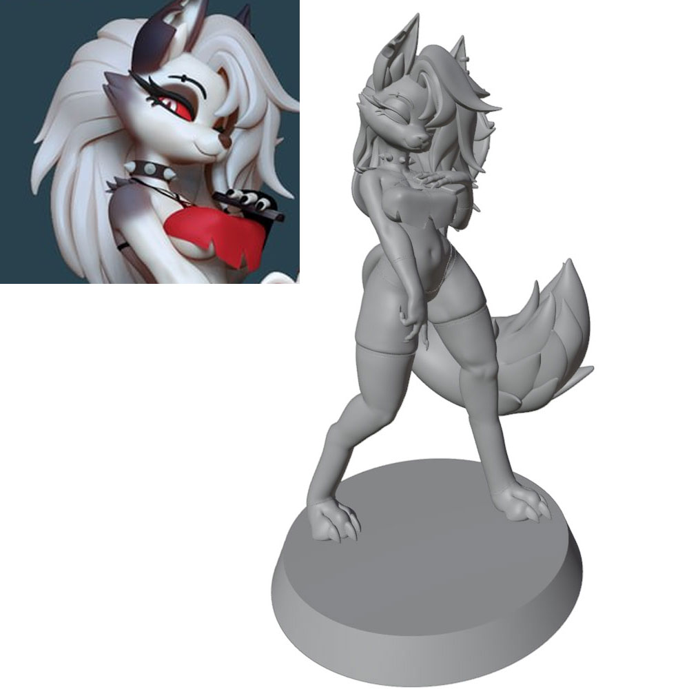 3D Printing And Additive Manufacturing - 1/24=75mm-1/10=175mm Anime Character Statue GK Miniature