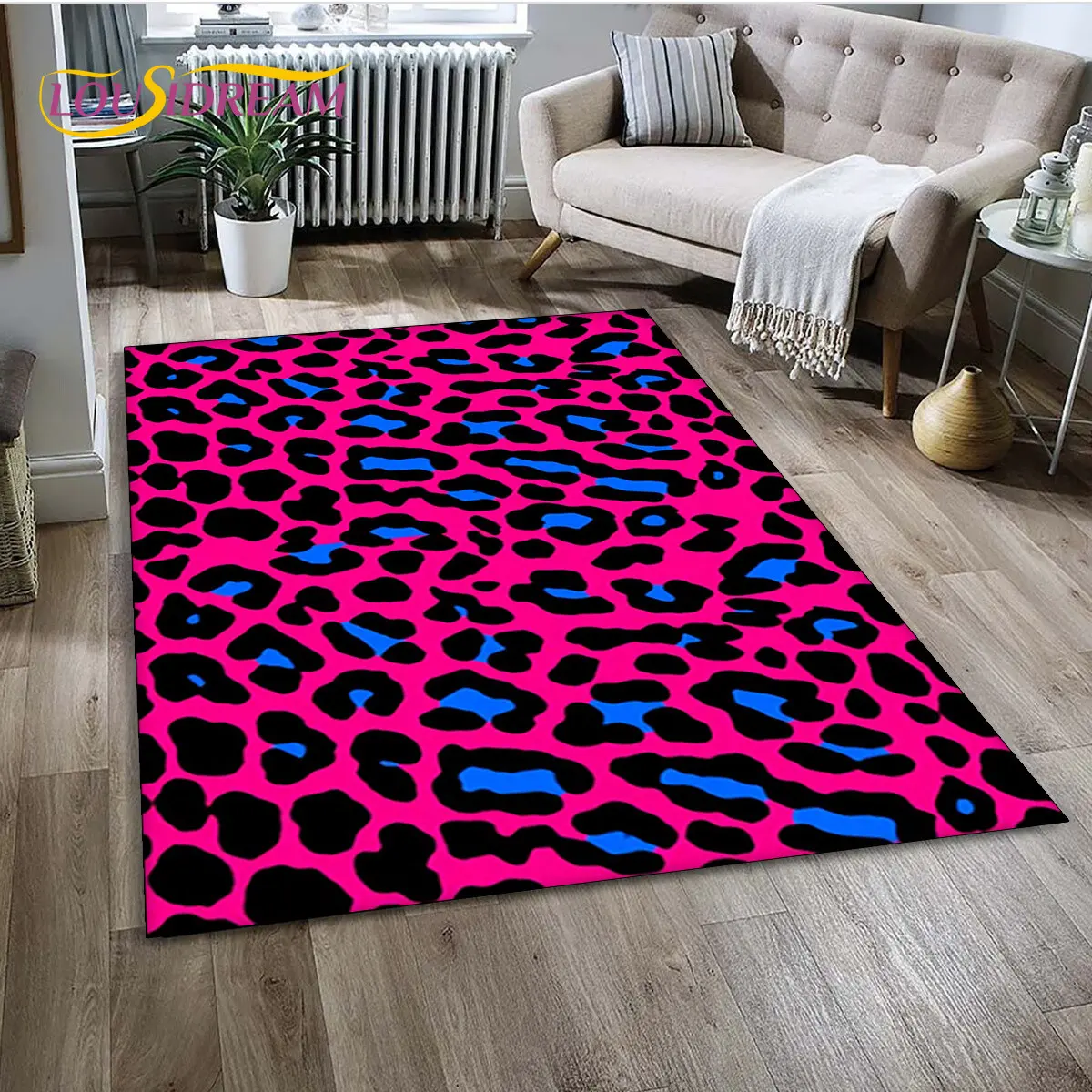 3D Printing Nerd - Wild Leopard Print 3D Series Area