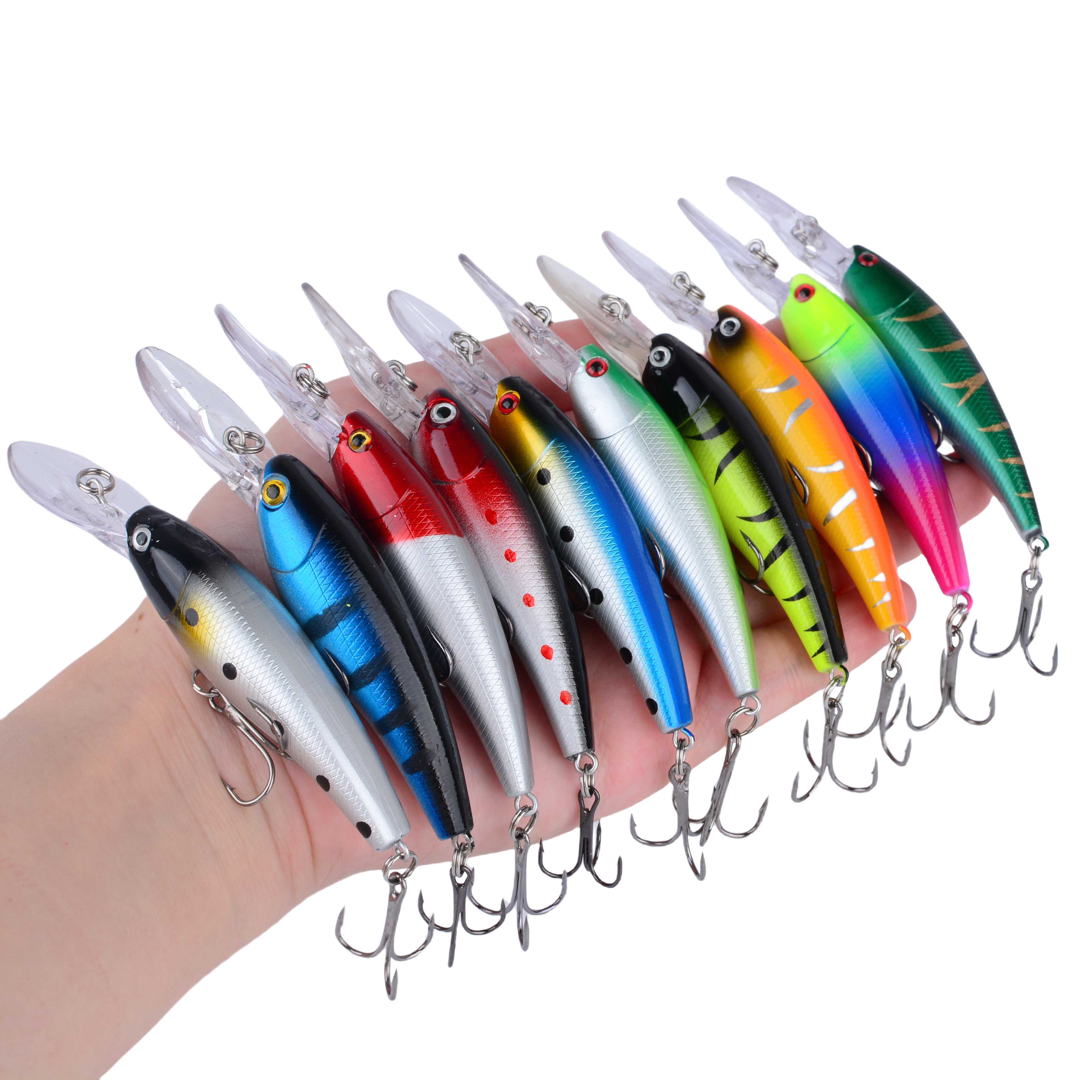 3D Printing Lure - 1Pc Floating Minnow Fishing Lure Swimbait