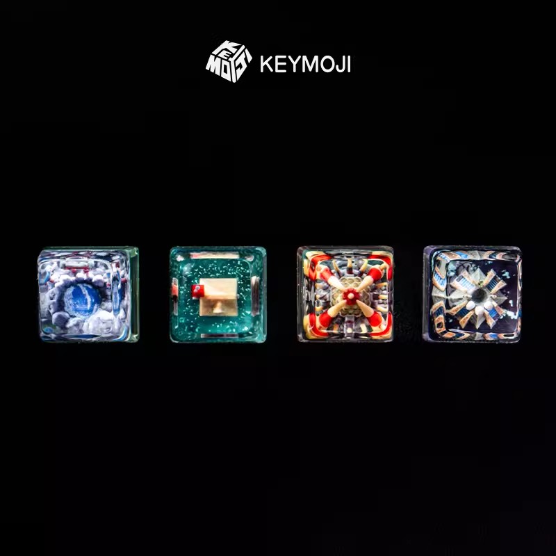 3D Printing Keyboard Keys - 1Piece Keymoji WOW Resin Keycap Upgrade