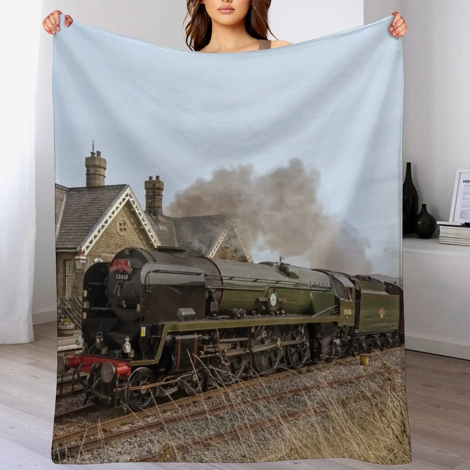 3D Printing Yorkshire - Steam train over Yorkshire moors Throw