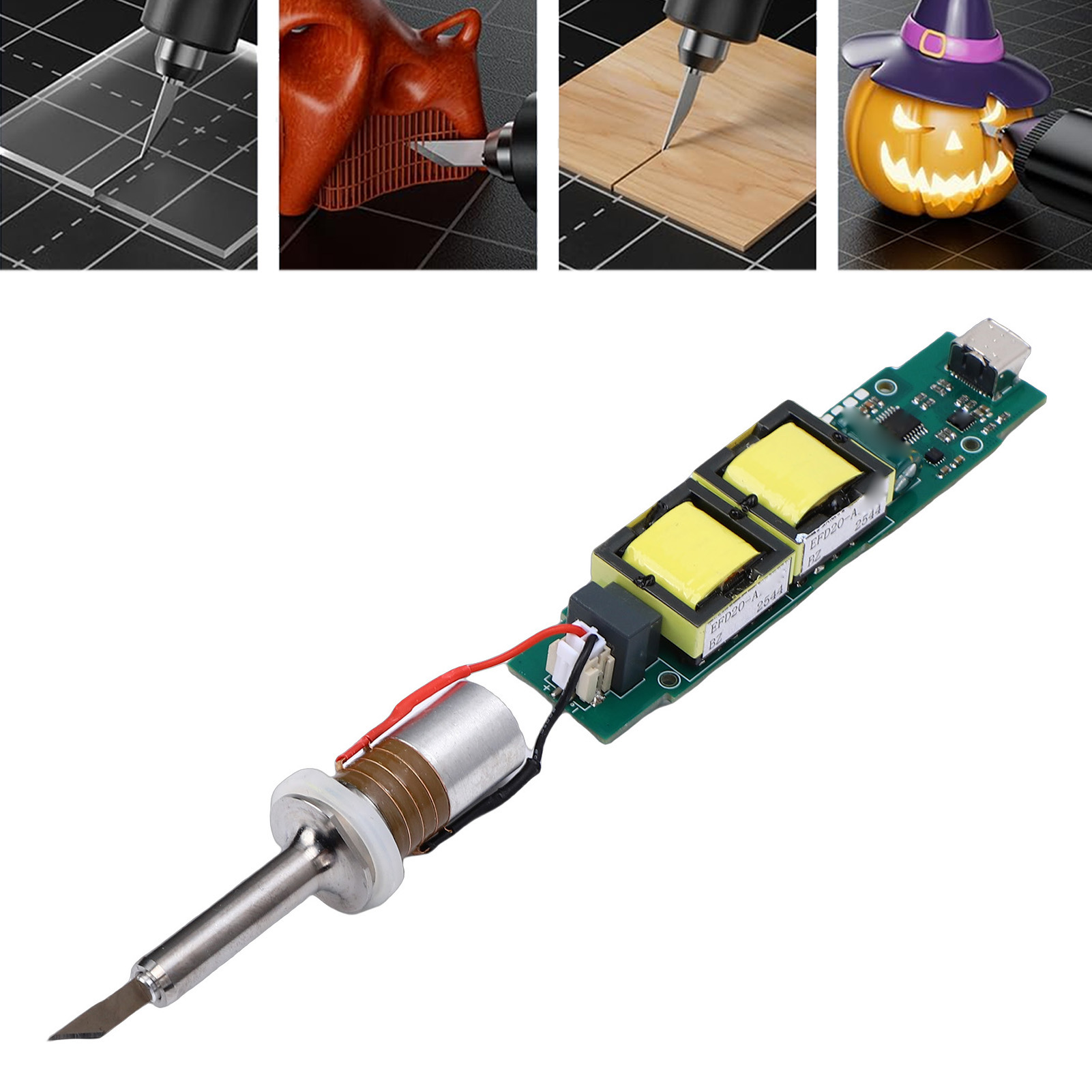 3D Printing Nerd - Ultrasonic Cutter Transducer Kit with Driver