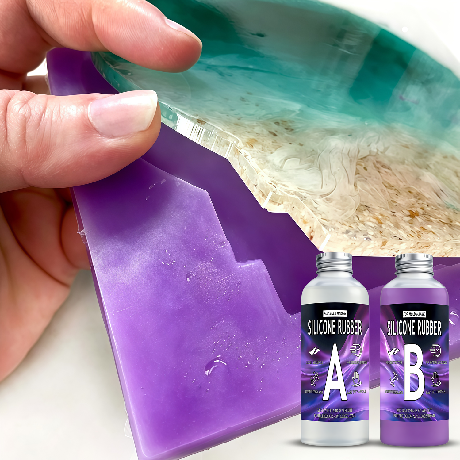 Platinum-cured liquid silicone - 3D Printing Liquid บทวิจารณ์และราคา