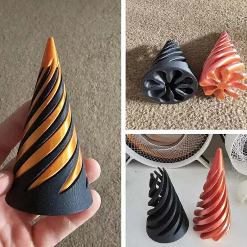 3D Printed Spiral Cone Toy Imp - 3D Printing Fidget Toys บทวิจารณ์และราคา