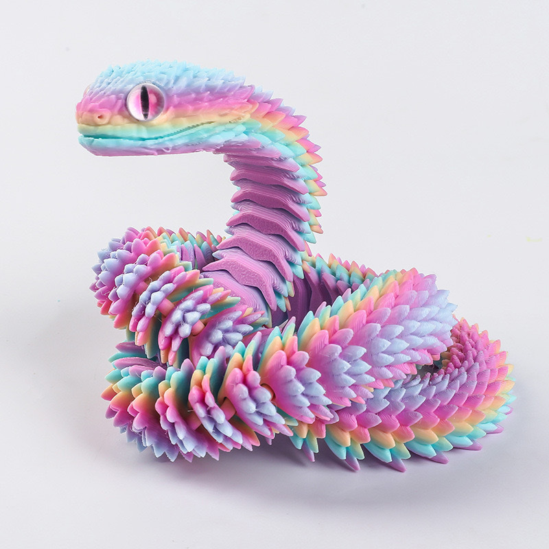 2026 New 3D Printed Snake Real - 3D Printing Fidget Toys บทวิจารณ์และราคา