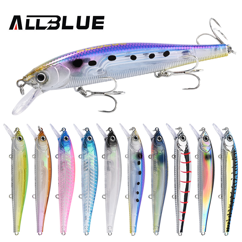ALLBLUE 3D Jerkbait Wobbler Fi - 3D Printing Lure บทวิจารณ์และราคา