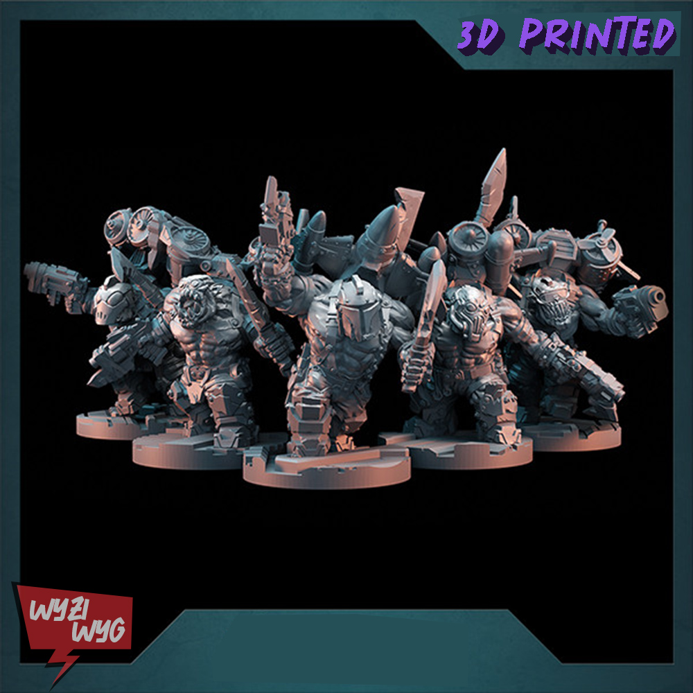 Rocket Orcs  Armour Miniature, - 3D Printing Liquid บทวิจารณ์และราคา