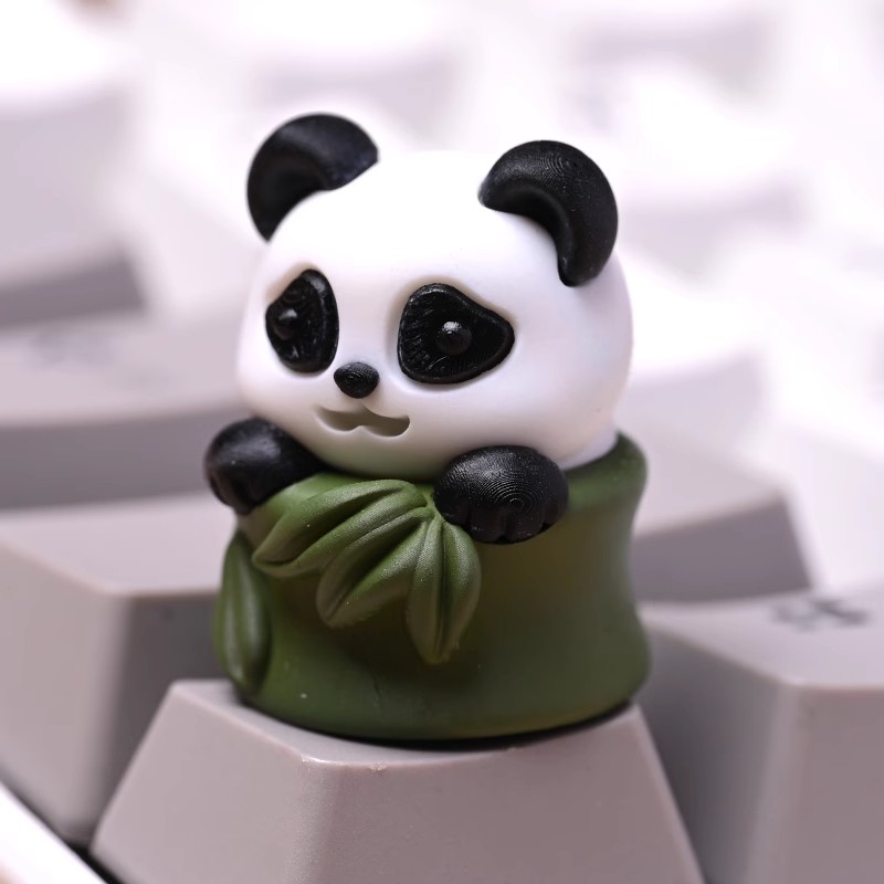 1 Piece Cute Panda Theme Key C - 3D Printing Keyboard Keys บทวิจารณ์และราคา