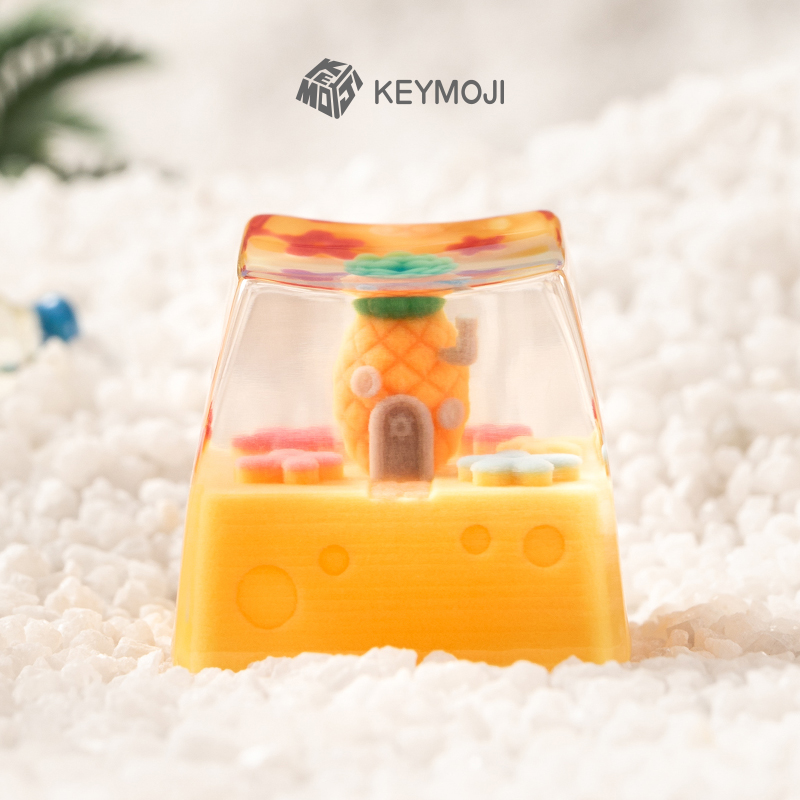 KEYMOJI Bikini Bottom Series 3 - 3D Printing Keyboard Keys บทวิจารณ์และราคา