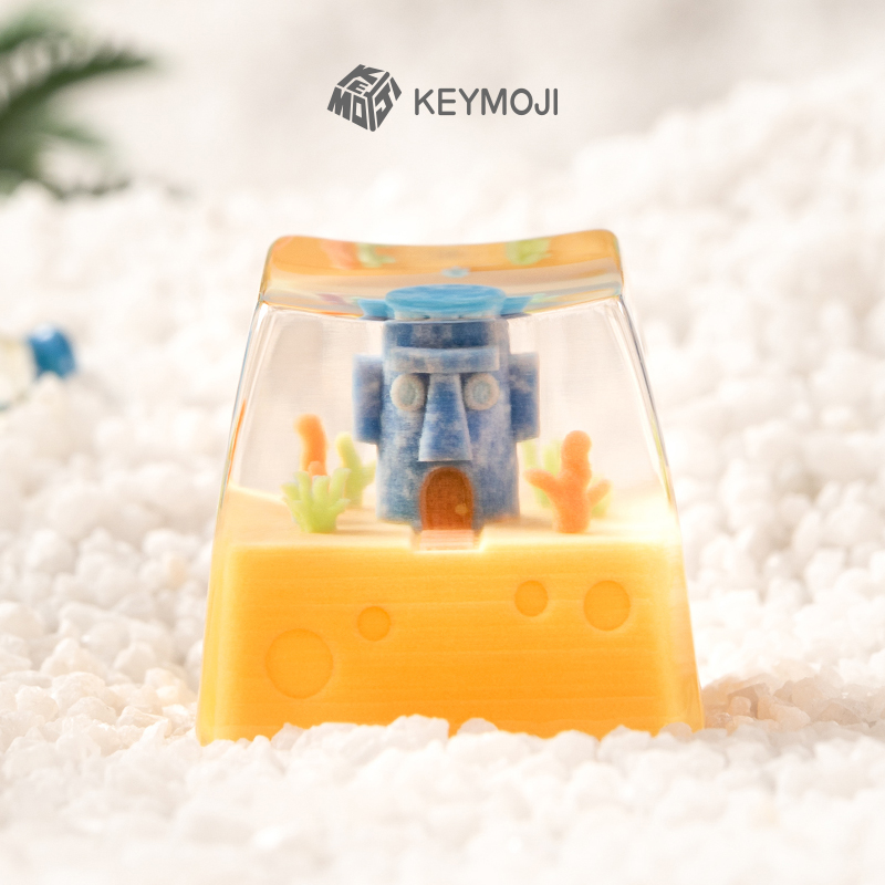 KEYMOJI Bikini Bottom Series 3 - 3D Printing Keyboard Keys บทวิจารณ์และราคา