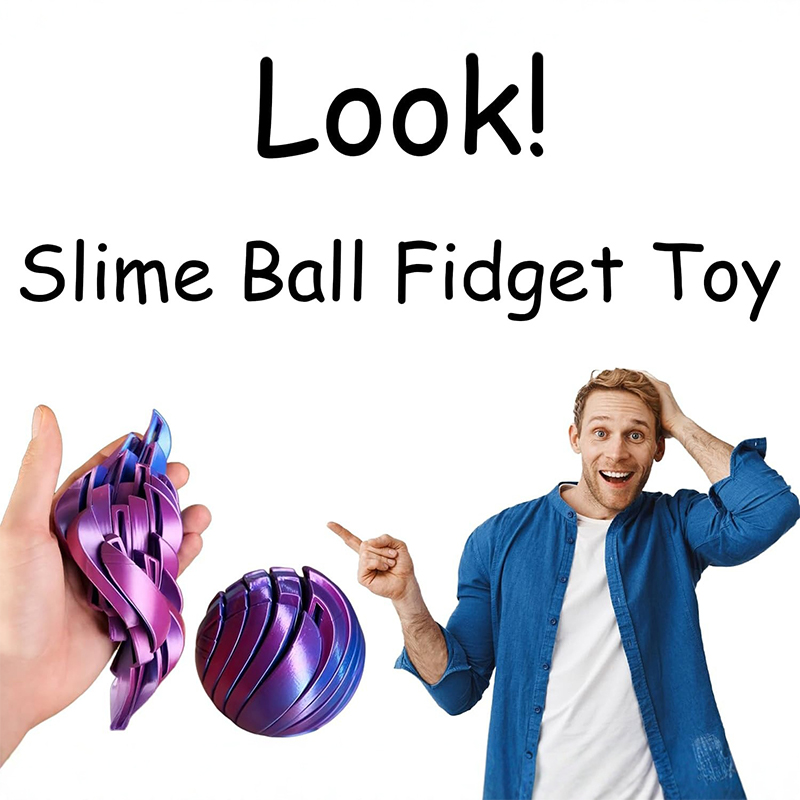 Slime Ball Fidget Toy 3D Print - 3D Printing Gears บทวิจารณ์และราคา