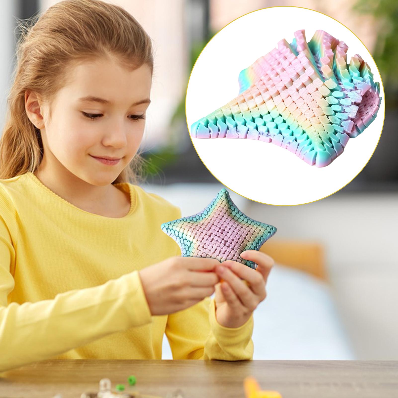 3D Printed Fidget Starfish Toy - 3D Printing Fidget Toys บทวิจารณ์และราคา