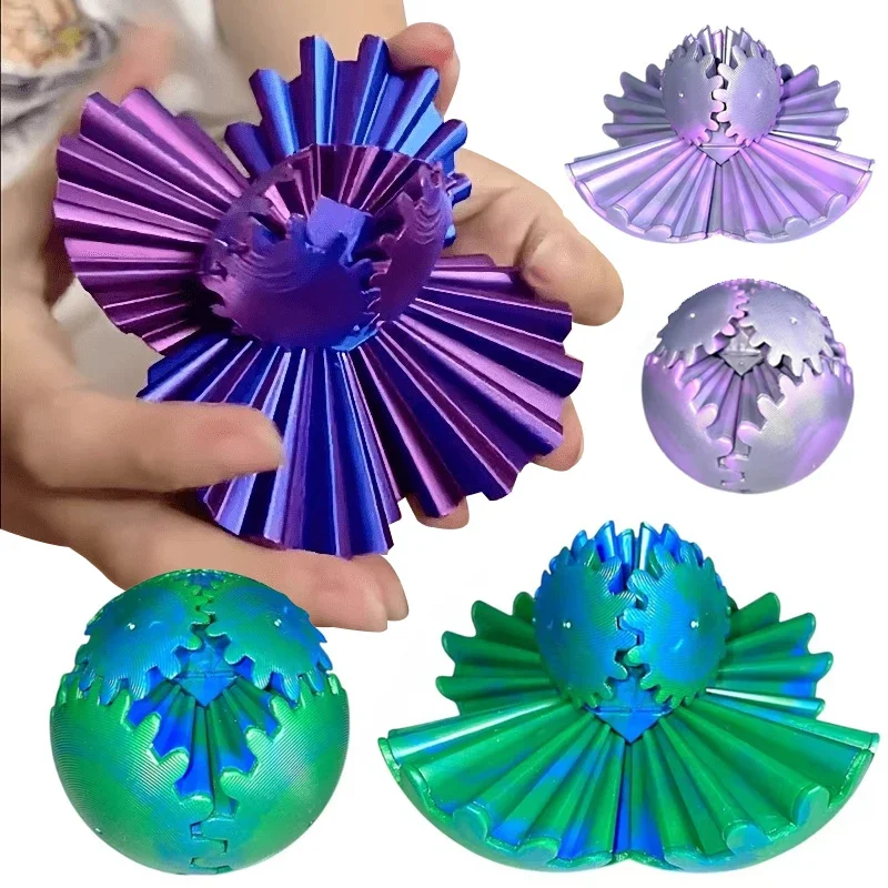 Gear Ball 3D Printed Fidget To - 3D Printing Gears บทวิจารณ์และราคา