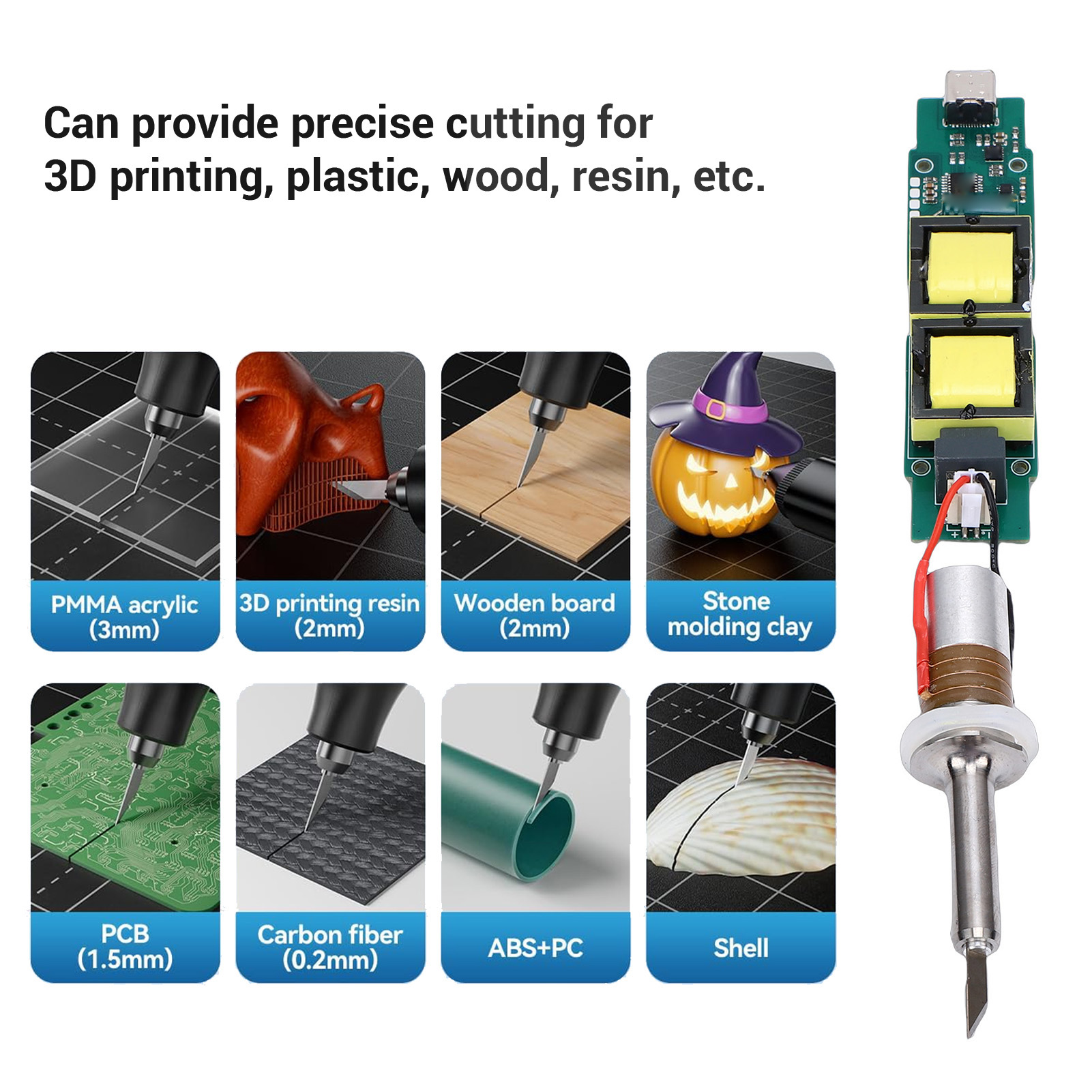 Ultrasonic Cutter Transducer K - 3D Printing Nerd บทวิจารณ์และราคา