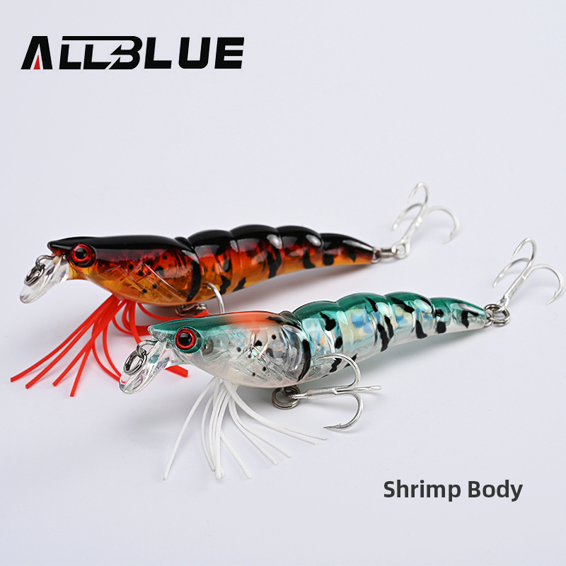 ALLBLUE 3D Flash Shrimp 70mm 7 - 3D Printing Lure บทวิจารณ์และราคา