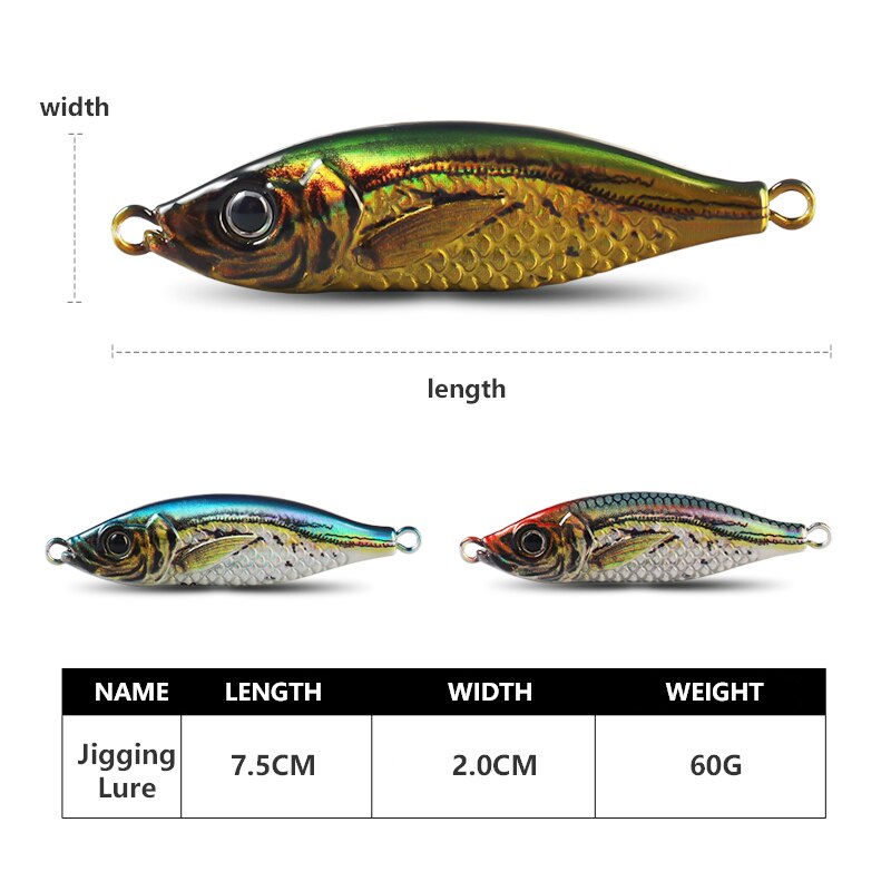 TAIYU Little Jack Metal Jig Fi - 3D Printing Lure บทวิจารณ์และราคา