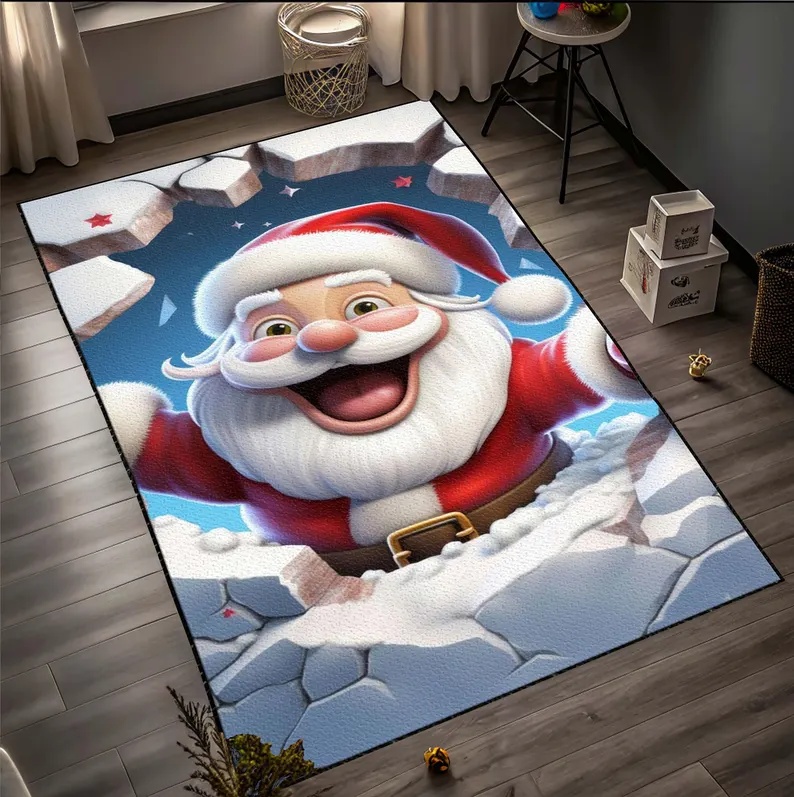 3D Santa Claus Christmas Rug F - 3D Printing Nerd บทวิจารณ์และราคา