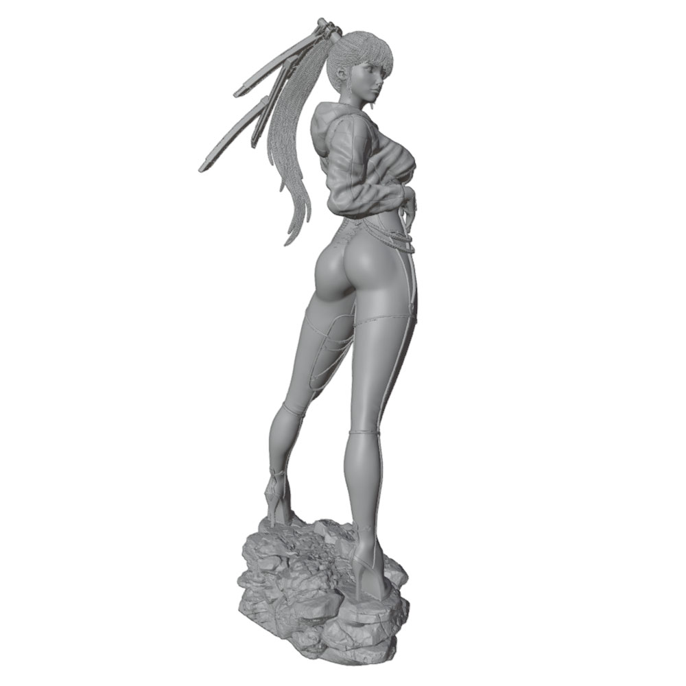 75/100/120/150mm Sexy Girl Res - 3D Printing And Additive Manufacturing บทวิจารณ์และราคา