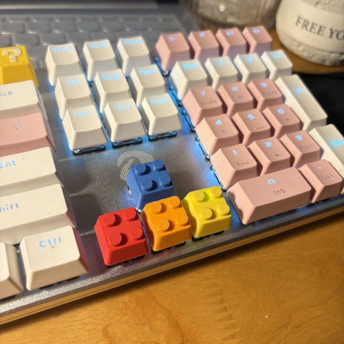 3D Printed MX Stem Keycaps Cre - 3D Printing Keyboard Keys บทวิจารณ์และราคา