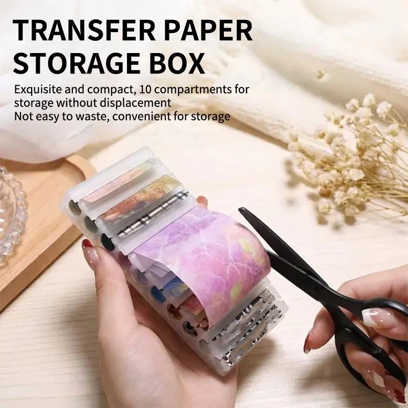 10 Grid Nail Transfer Paper 3D - 3D Printing Nails บทวิจารณ์และราคา
