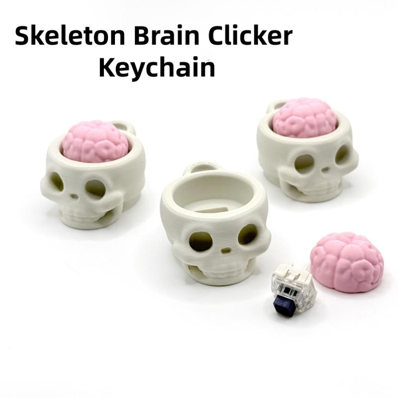 Fun 3D Printed Skull Brain Cli - 3D Printing Keyboard Keys บทวิจารณ์และราคา