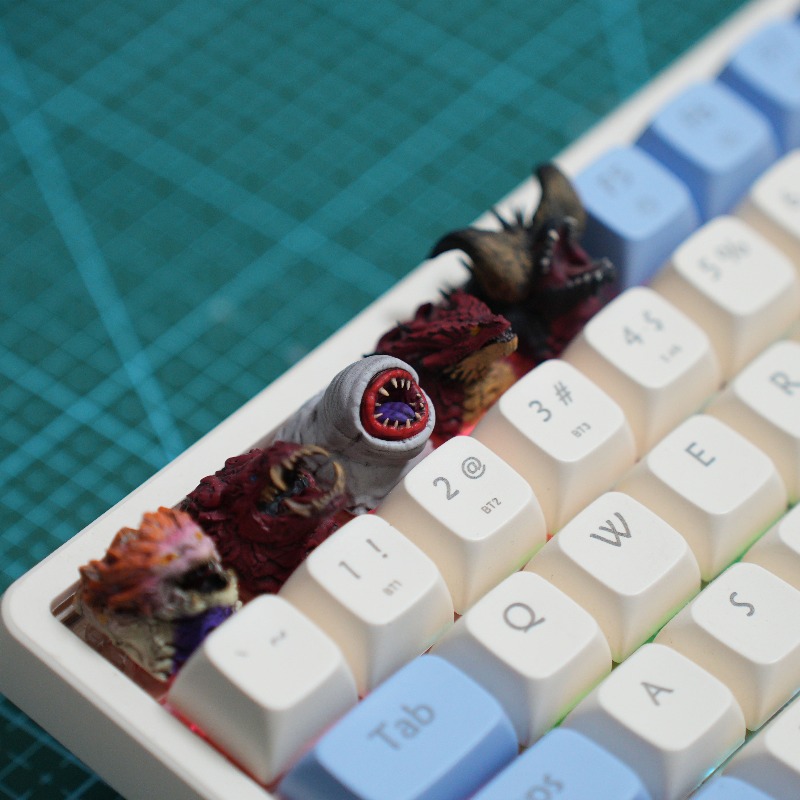 Monster Hunter Dragon Resin Cu - 3D Printing Keyboard Keys บทวิจารณ์และราคา