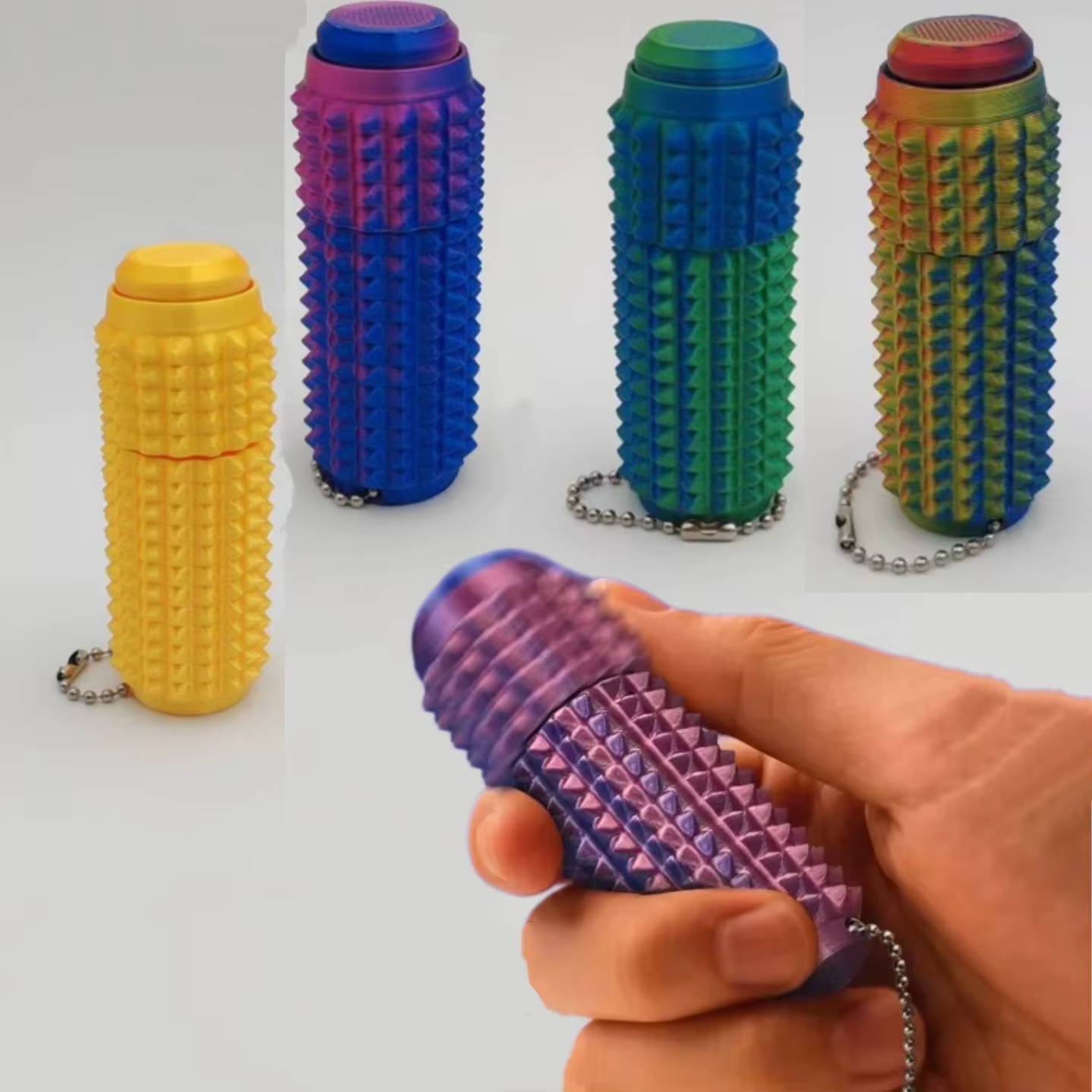 Funny 3D Printed Spiky Fidget  - 3D Printing Fidget Toys บทวิจารณ์และราคา