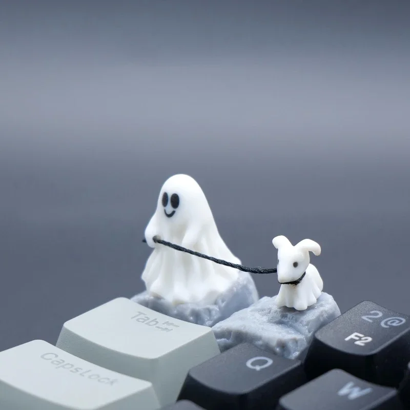 Ghost Puppy Resin Keycap Custo - 3D Printing Keyboard Keys บทวิจารณ์และราคา