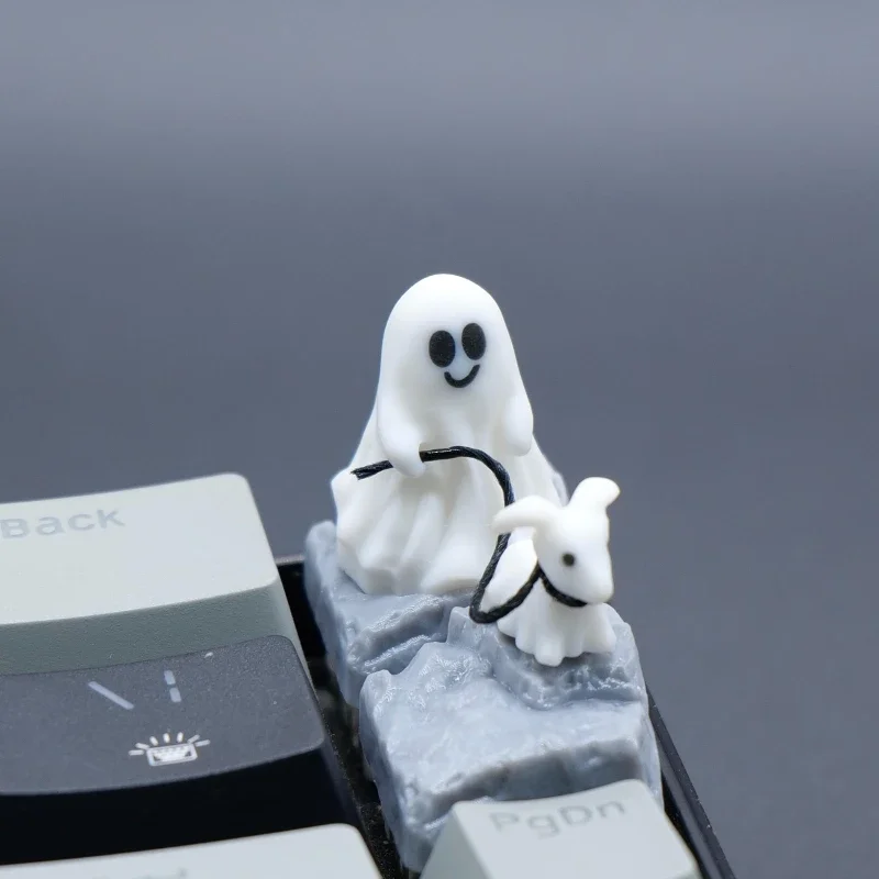 Ghost Puppy Resin Keycap Custo - 3D Printing Keyboard Keys บทวิจารณ์และราคา