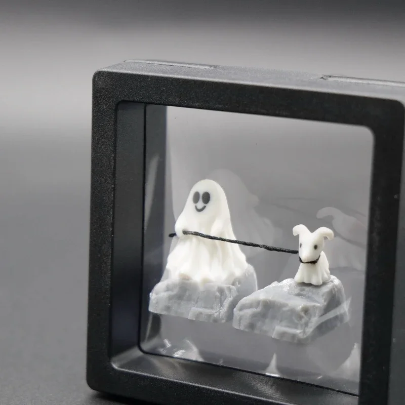 Ghost Puppy Resin Keycap Custo - 3D Printing Keyboard Keys บทวิจารณ์และราคา