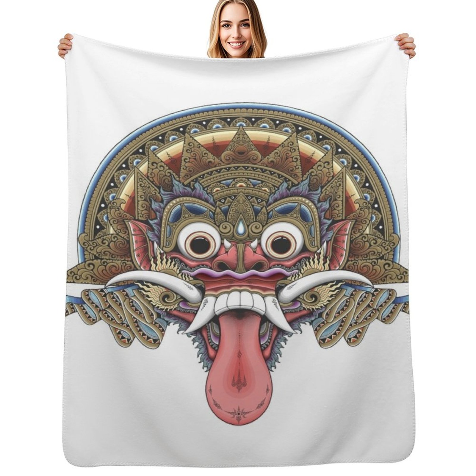 Bali Boma Throw Blanket Machin - 3D Printing Bali บทวิจารณ์และราคา