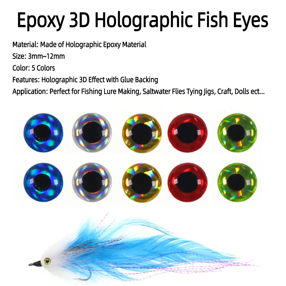 ICERIO 100pcs/Pack Epoxy 3D Ho - 3D Printing Lure บทวิจารณ์และราคา