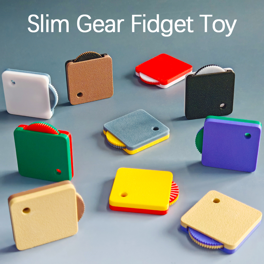 3D Printed Slim Gear Fidget To - 3D Printing Fidget Toys บทวิจารณ์และราคา