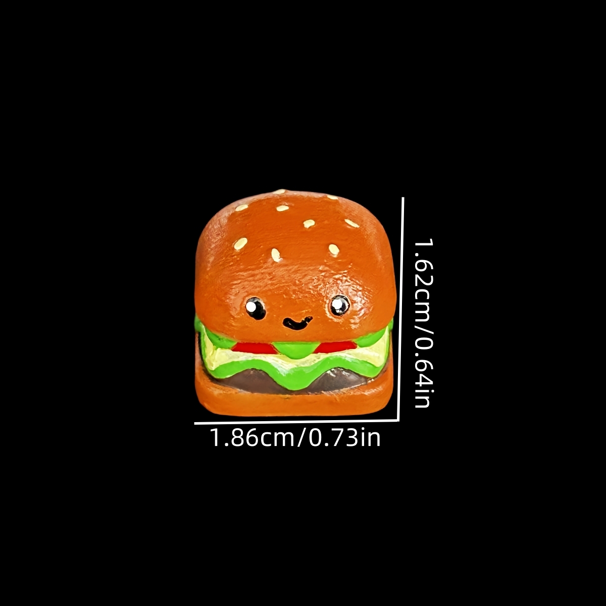 3d Printed Burger Fries Person - 3D Printing Keyboard Keys บทวิจารณ์และราคา