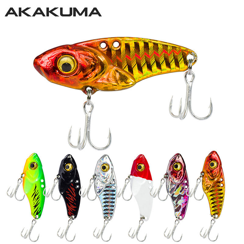 6PCS Metal VIB Lure 5g 7g 10g  - 3D Printing Lure บทวิจารณ์และราคา