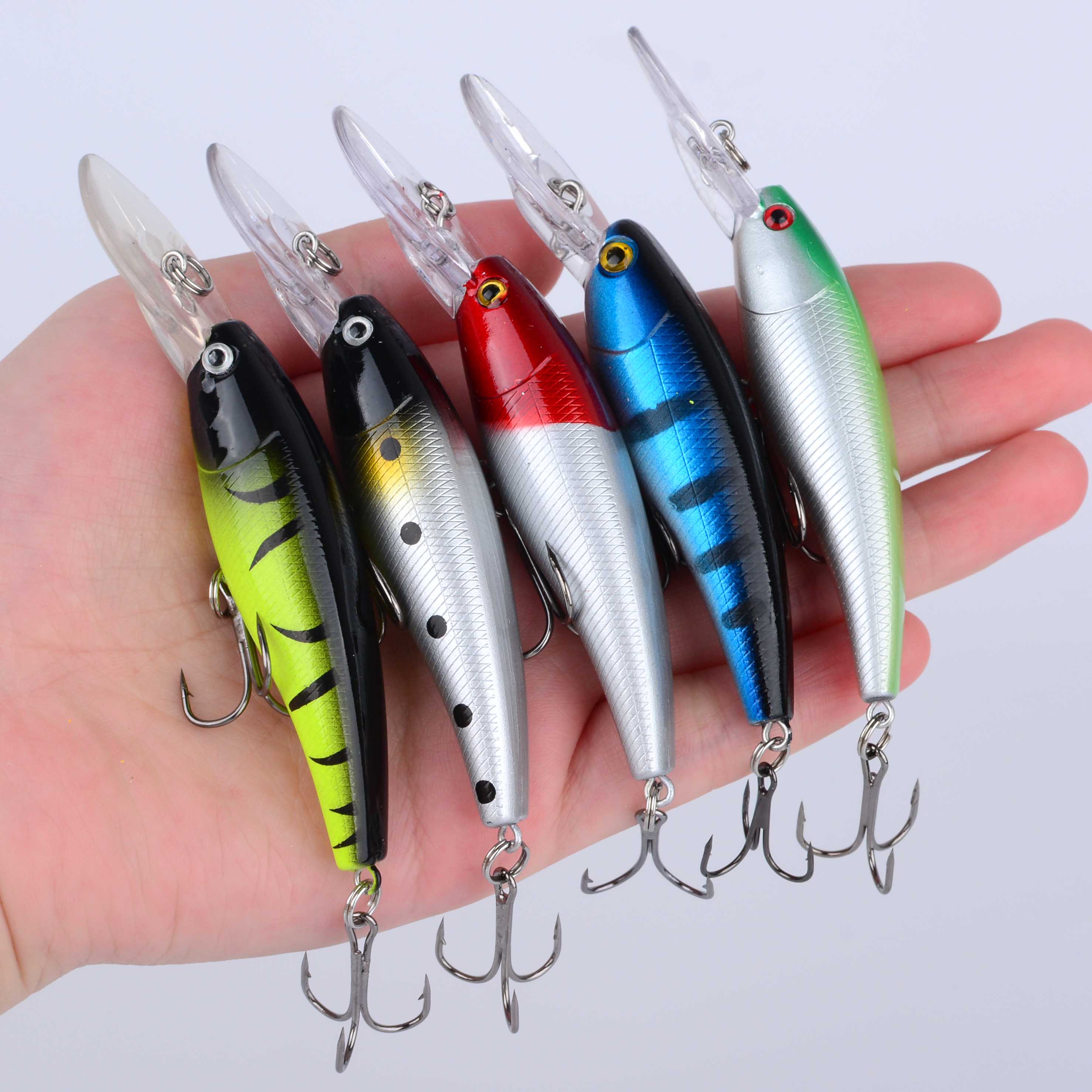 1Pc Floating Minnow Fishing Lu - 3D Printing Lure บทวิจารณ์และราคา