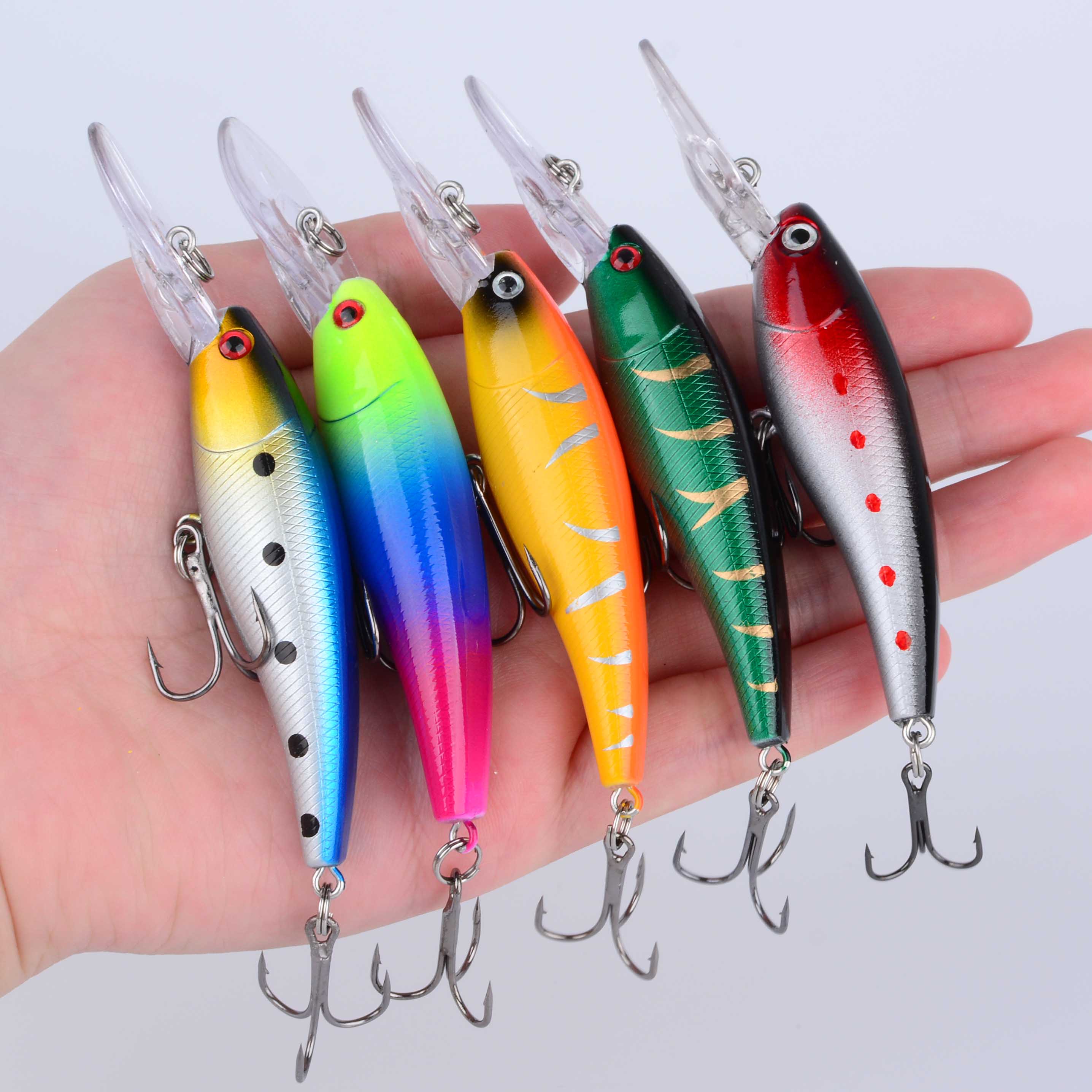 1Pc Floating Minnow Fishing Lu - 3D Printing Lure บทวิจารณ์และราคา