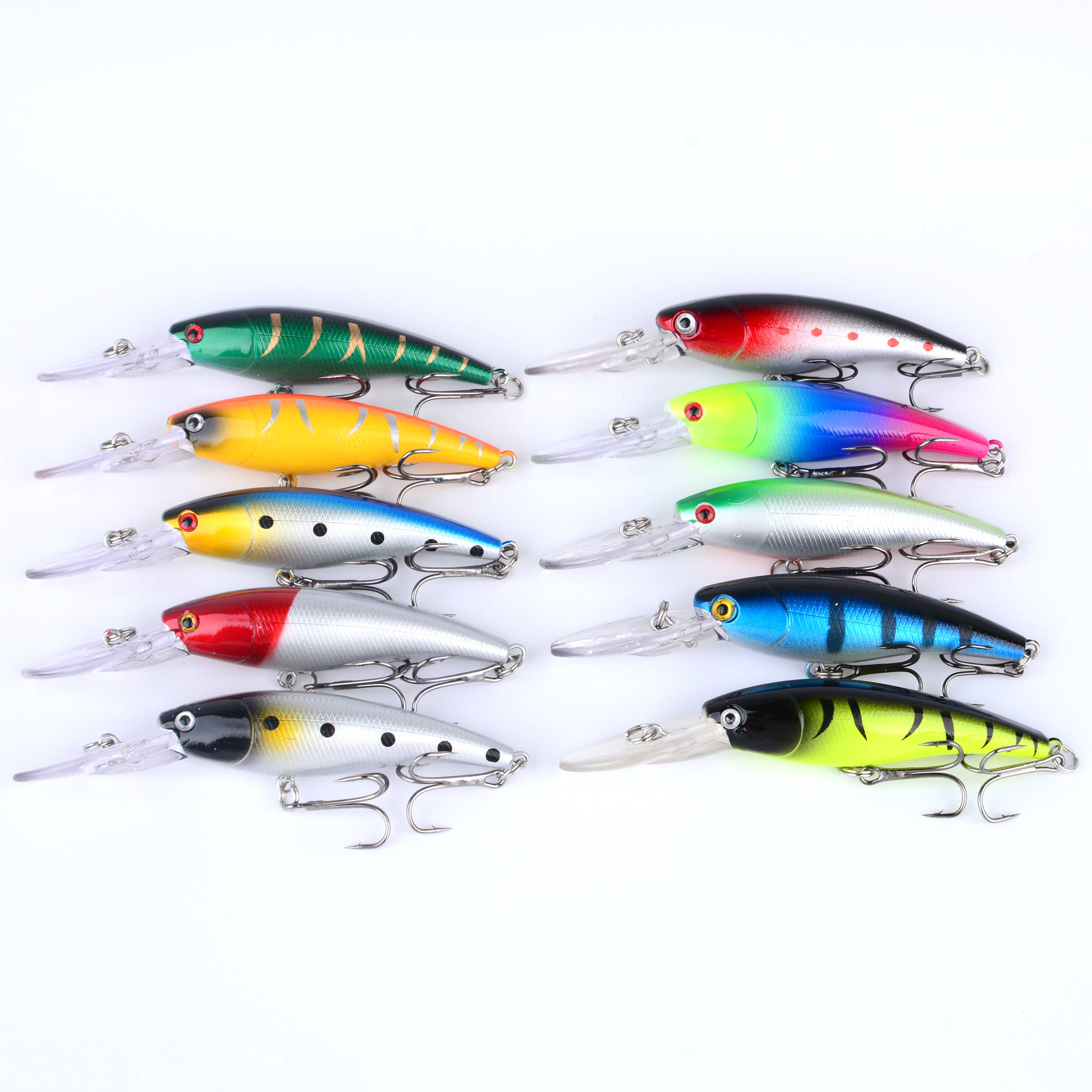 1Pc Floating Minnow Fishing Lu - 3D Printing Lure บทวิจารณ์และราคา