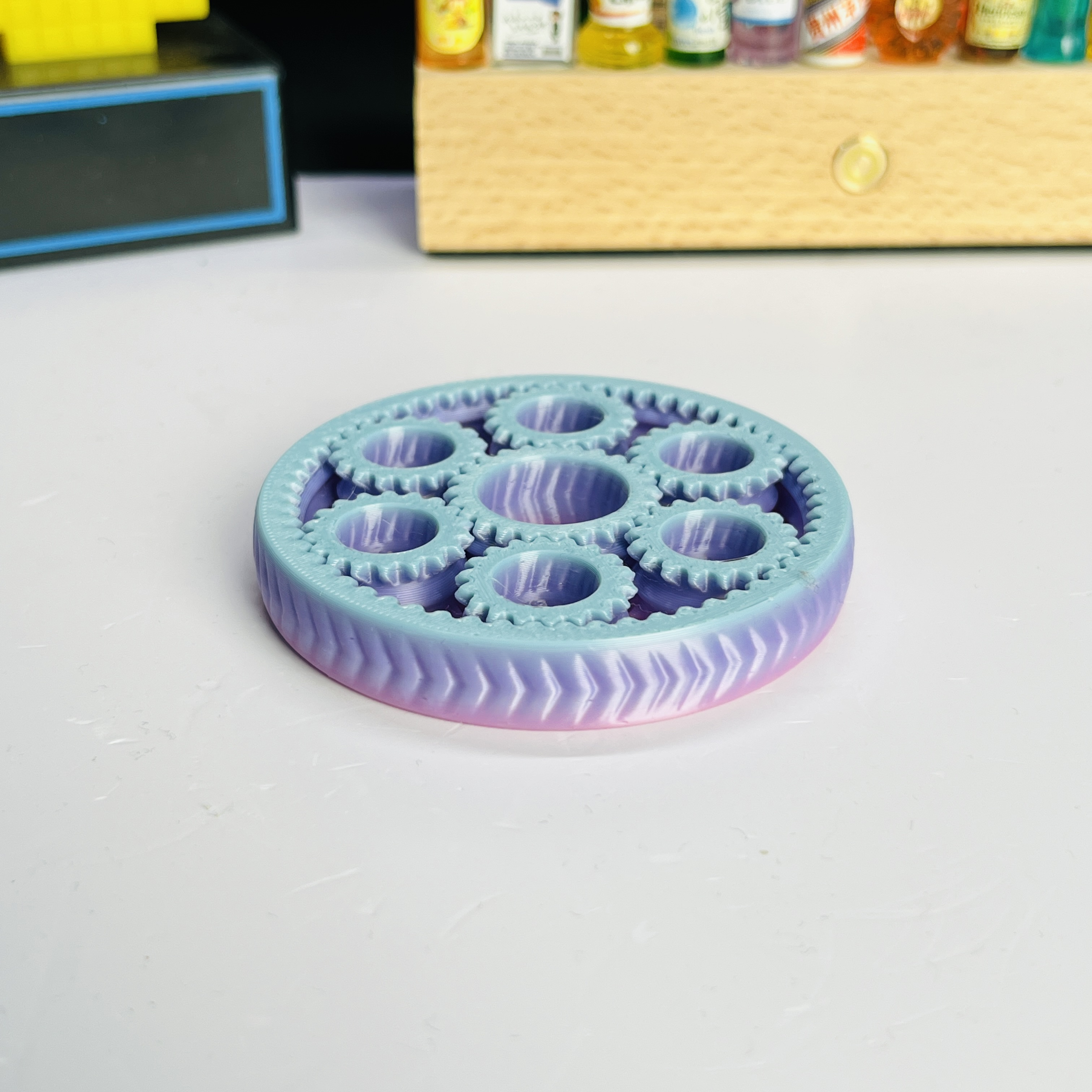 3D Printed Six-Gear Finger Spi - 3D Printing Gears บทวิจารณ์และราคา