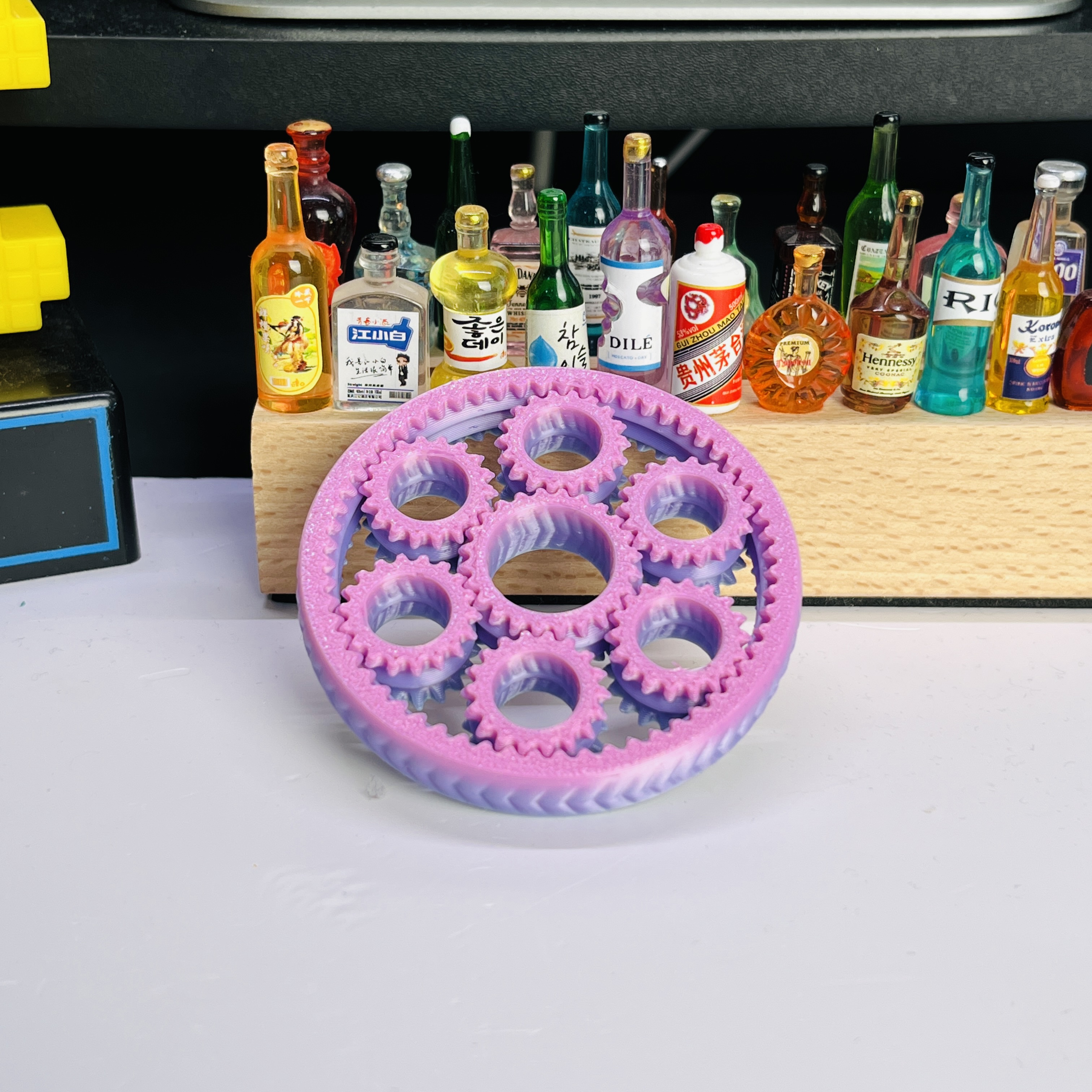 3D Printed Six-Gear Finger Spi - 3D Printing Gears บทวิจารณ์และราคา