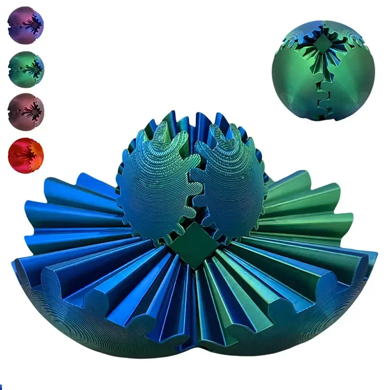 3D Printed Gear Ball Spin Ball - 3D Printing Gears บทวิจารณ์และราคา