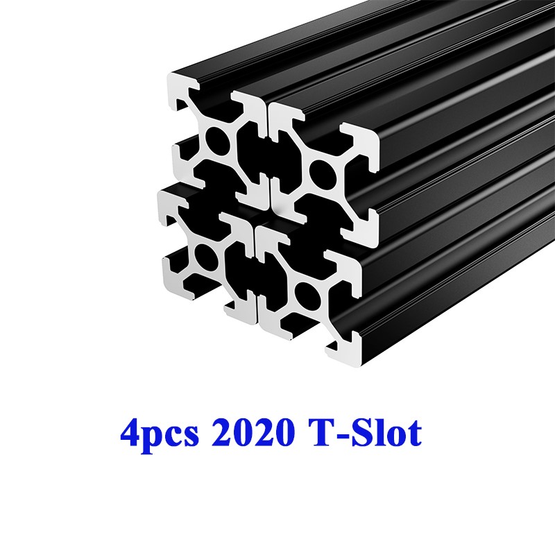 4pcs 2020 T-Slot Aluminum Extr - V Slot Aluminum Extrusion บทวิจารณ์และราคา