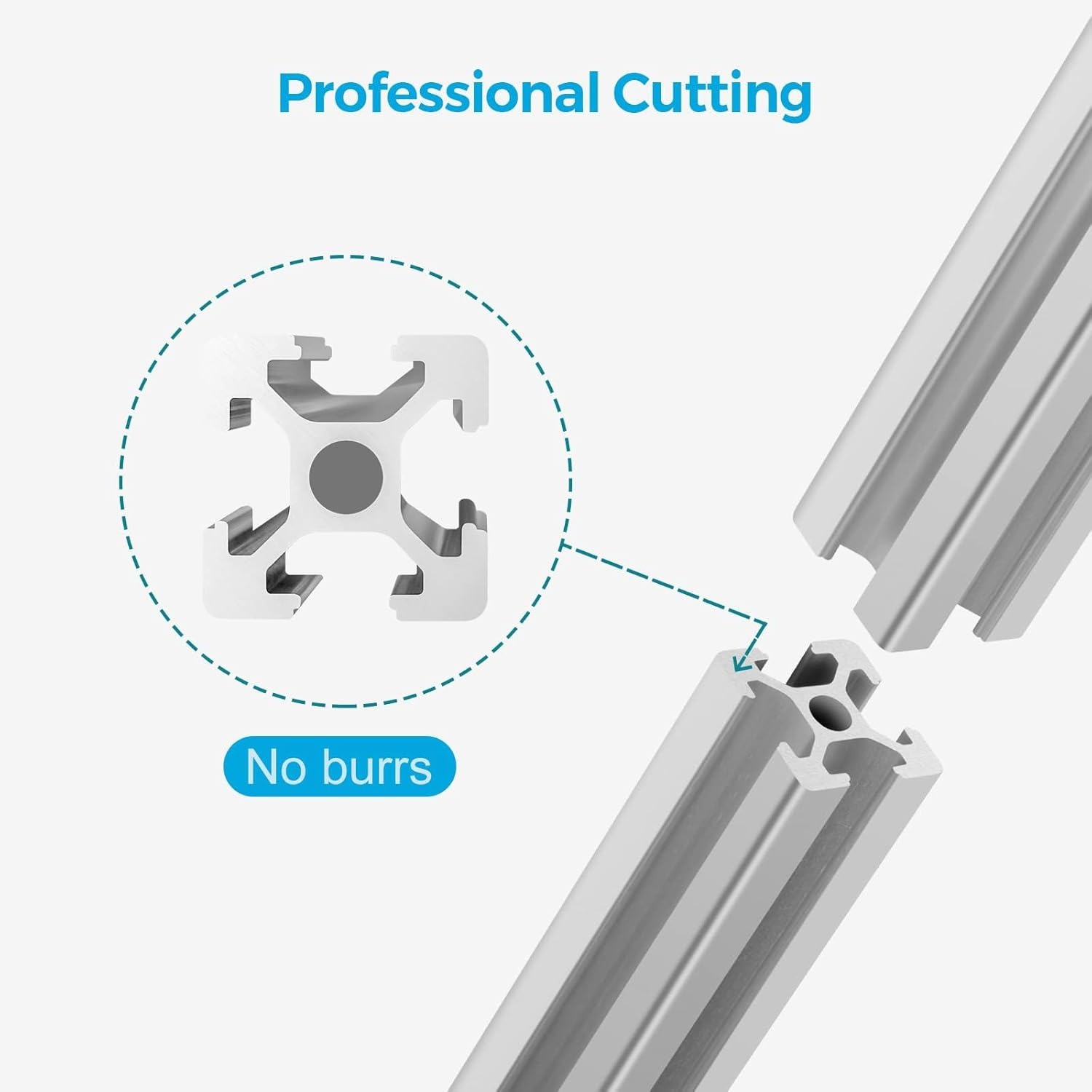 4pcs 2020 T-Slot Aluminum Extr - V Slot Aluminum Extrusion บทวิจารณ์และราคา