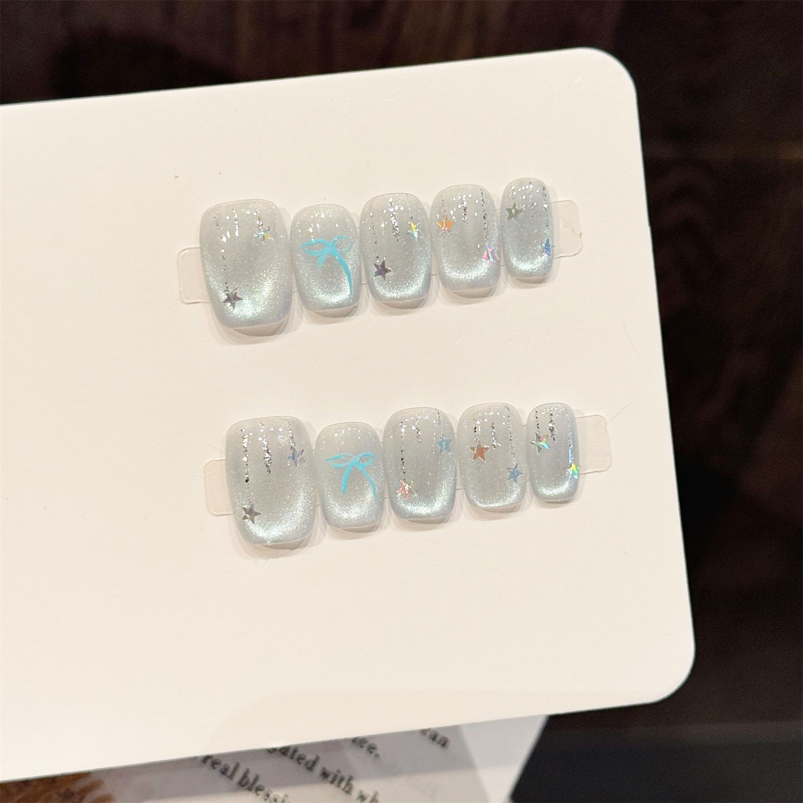 10pcs Handmade Kawaii Cute Gra - 3D Printing Nails บทวิจารณ์และราคา
