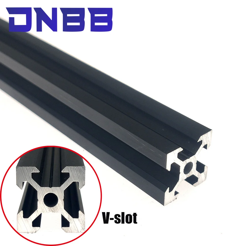 Black oxide 100-800mm 2020 V s - V Slot Aluminum Extrusion บทวิจารณ์และราคา