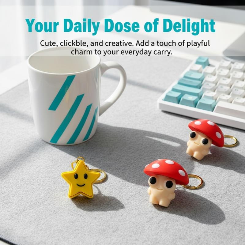 3D Printed Turtle Mushroom Key - 3D Printing Keyboard Keys บทวิจารณ์และราคา