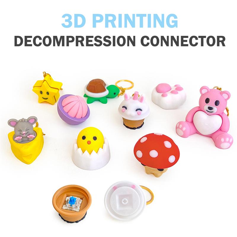 3D Printed Turtle Mushroom Key - 3D Printing Keyboard Keys บทวิจารณ์และราคา