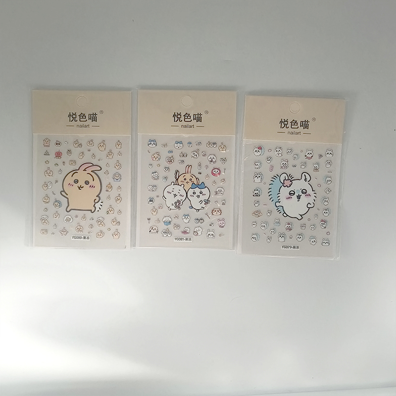 Momonga 3D Jelly Nail Stickers - 3D Printing Nails บทวิจารณ์และราคา