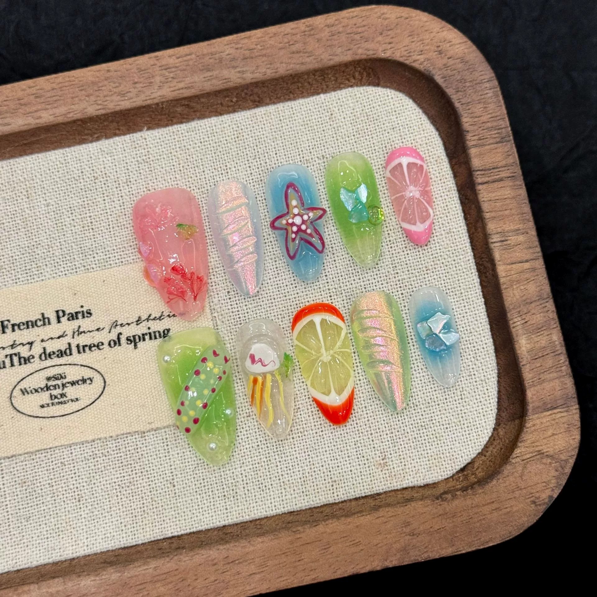 Color Dopamine Handmade Press  - 3D Printing Nails บทวิจารณ์และราคา